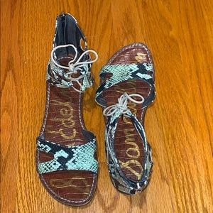 Sam Edelman Snake Skin Gwenna Sandals